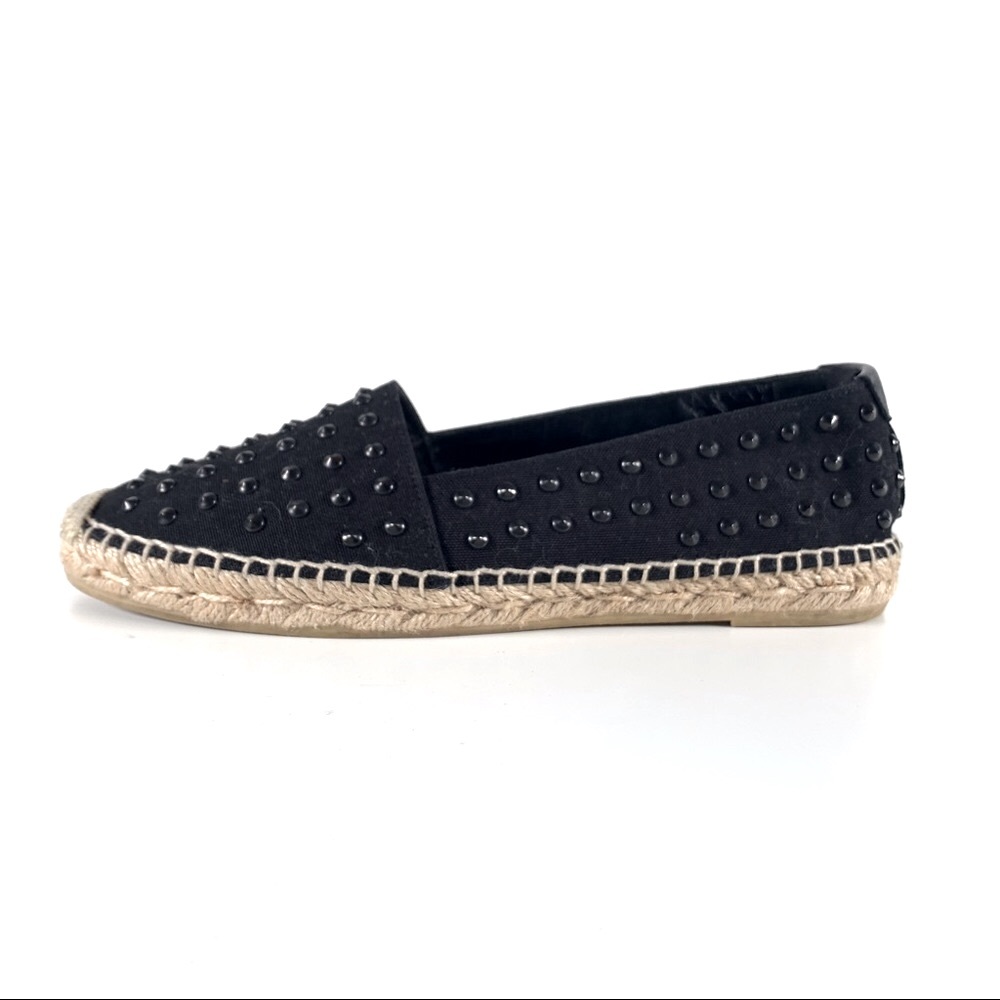 Saint Laurent Espadrilles Spike Black